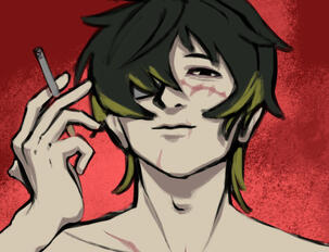 portrait flat color ⇢ 8€